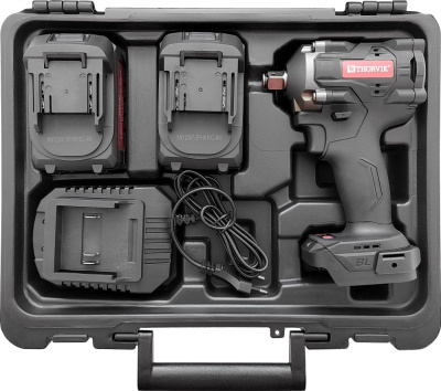 Гайковерт ударный 1/2"DR, 21В, 620 Нм аккумуляторный бесщёточный Thorvik