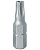 Вставка (бита) торцевая 1/4", TORX, T25, L = 25, с отверстием KING TONY 102525U