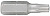 Вставка (бита) торцевая 1/4", TORX, T30, L = 25 мм 102530T King Tony