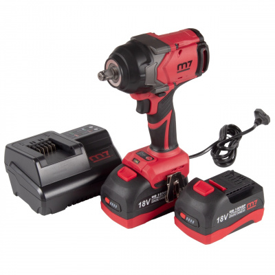 Гайковерт аккумуляторный ударный 1/2", 1600 Нм, 18 В MIGHTY SEVEN