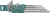 Комплект угловых ключей Torx Extra Long Т9-Т50, 1 S2 материал, 10 предметов Jonnesway H12S110S
