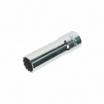 Головка свечная с резиновым фиксатором 12-гранная 1/2" х 14мм JTC /1/10/200
