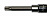 Средняя торцевая головка 1/2",SPLINE M8, Hans