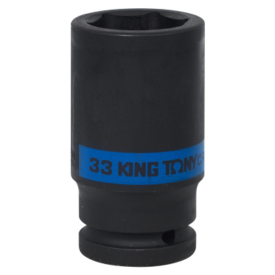 Головка торцевая ударная глубокая шестигранная 3/4", 33 мм 643533M King Tony