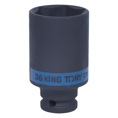 Головка торцевая ударная глубокая шестигранная 1/2", 36 мм 443536M King Tony