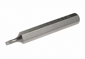 Бита TORX Т15х75мм 10мм удлиненная S2 JTC-1337515
