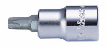 Короткая торцевая вставка 1/2" TORX T55 HANS