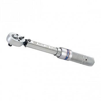 Динамометрический ключ 1/4", 3-15 Нм, "COMPACT", для левой и правой резьбы, футляр KING TONY