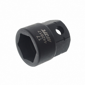 Головка торцевая 1/2" 17мм ударная мини L=28мм JTC-442817