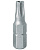 Вставка (бита) торцевая 1/4", TORX, T20, L = 25, с отверстием KING TONY 102520U