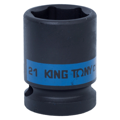 Головка торцевая ударная шестигранная 1/2", 21 мм 453521M King Tony