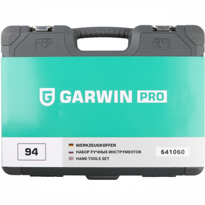Набор ручных инструментов 1/4" и 1/2", 94 предмета GARWIN PRO