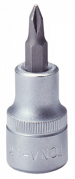 Торцевая головка 1/4 DR с вставкой РН 0 Jonnesway S11H202