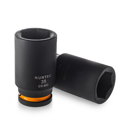 Набор ударных головок глубоких RUNTEC 3/4", 17-50 мм, CrMo, 16 предметов RUNTEC