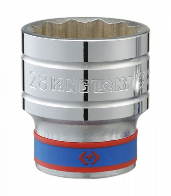 Головка торцевая стандартная двенадцатигранная 1/2", 22 мм 433022M King Tony