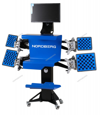 Стенд сход-развал с двумя камерами 3D модель четырехкамерный настенный NORDBERG C804-C