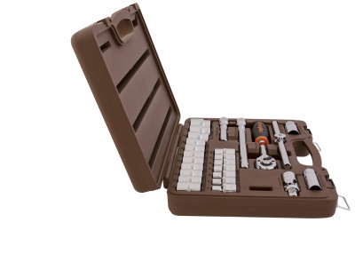Набор головок торцевых Ombra с аксессуарами 1/2"DR, 8-32 мм, 25 предметов