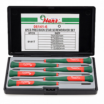 Набор отверток для точной механики TORX Hans