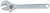 Ключ разводной Chrome 620 Х 62 ММ мм 3611-24HR King Tony