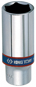 Головка торцевая глубокая шестигранная 3/8", 22 мм 323522M King Tony