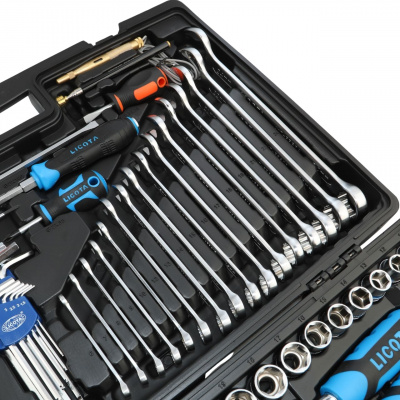 Набор инструмента 1/4", 3/8", 1/2", 131 предмет Licota  