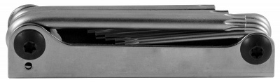 Набор угловых ключей Torx (в ключнице) Т9-Т40, 8 предметов Jonnesway H07M08SF