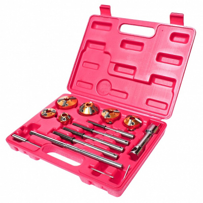 Набор инструментов для ремонта седел клапанов 13 предметов (кейс) JTC-JW0270