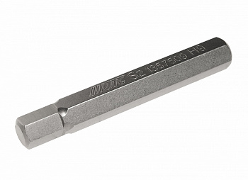 Бита HEX H9х75мм 10мм удлиненная S2 JTC-1357509