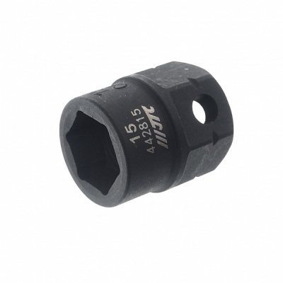 Головка торцевая 1/2" 15мм ударная мини L=28мм JTC-442815