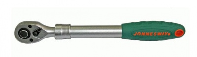 Телескопическая трещоточная рукоятка 1/2"DR, 72 зуба