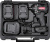 Гайковерт ударный аккумуляторный бесщёточный 1/2"DR, 21В, 890 Нм Thorvik