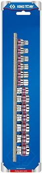 Набор торцевых головок 3/8", двенадцатигранные, 5/16"-3/4", 13 предметов 3013SR King Tony