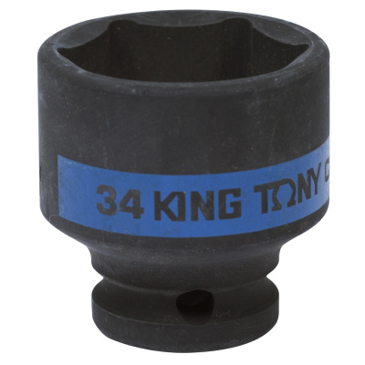 Головка торцевая ударная шестигранная 1/2", 34 мм 453534M King Tony