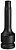 Ударная головка Torx 1/2DR , T45, 78 мм Jonnesway S06A4T45