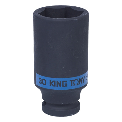 Головка торцевая ударная глубокая шестигранная 1/2", 30 мм 443530M King Tony