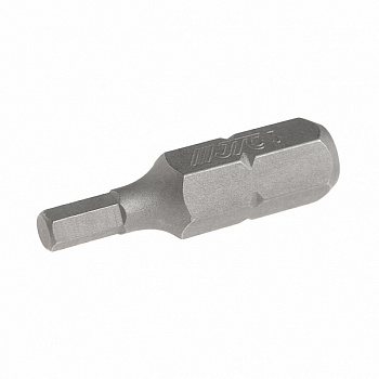 Бита HEX H3х25мм 1/4 S2 JTC-1152503