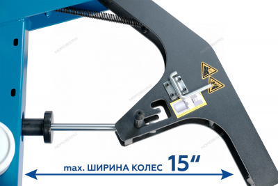 Станок шиномонтажный 380V автомат, 2х скоростн, зажимы 16-30" (серый) NORDBERG 