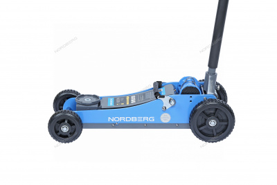 Домкрат подкатной с большими колесами, 3 т 155-710 мм NORDBERG