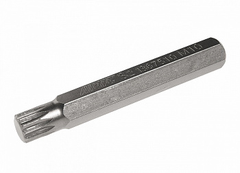 Бита SPLINE М10х75мм 10мм удлиненная S2 JTC-1367510