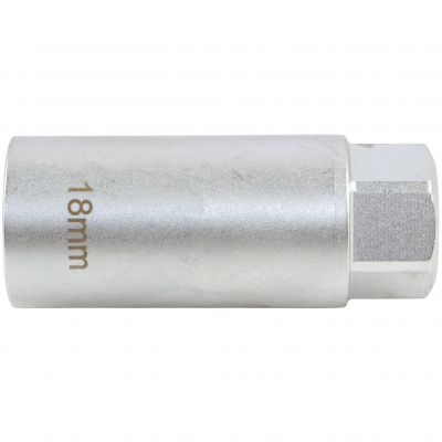 Головка, 3/8", 18 мм, торцевая, 12-гранная, глубокая, свечная Licota