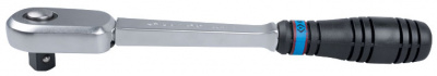 Трещотка 1/2", 250 мм, 72 зубца, с кнопкой, встроенный реверс 4783-10G King Tony