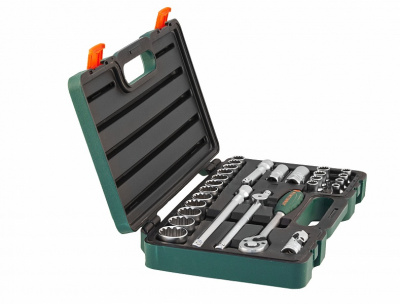 Набор головок торцевых Super Tech 1/2 DR с аксессуарами, 27 предметов Jonnesway S68H4127S