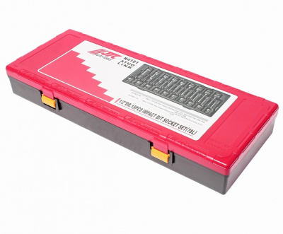 Набор головок торцевых 1/2 TORX, HEX ударных в кейсе 19шт. JTC-K4191