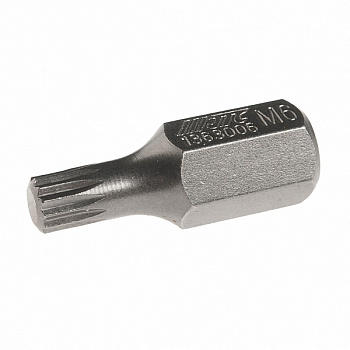 Бита SPLINE М6х30мм 10мм S2 JTC-1363006