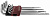Набор ключей торцевых TORX® удлиненных, Т10-T50, 9 предметов Thorvik