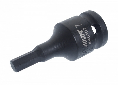 Головка ударная HEX 1/2"  H-7, диаметр 25, длина 60мм  JTC-446107