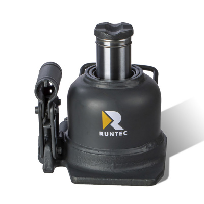 Домкрат бутылочный 10 т, 125-225 мм, двухштоковый, профессиональный RUNTEC RT-WJ10 