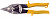Ножницы по металлу 230 мм, прямые 74040 King Tony
