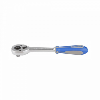 Трещотка 1/2", 250 мм, 32 зубца, флажковая с кнопкой 4771-10GR King Tony