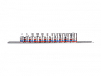 Набор торцевых головок 3/8", TORX Е-стандарт, Е4-Е18, 11 предметов KING TONY 3121PR